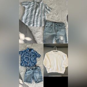 5‑Piece Toddler Outfit Set – Zara & 7 For All Mankind, Size 12–24M